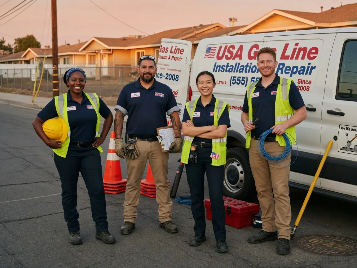 Gas Line Installation company in Lahmansville, WV